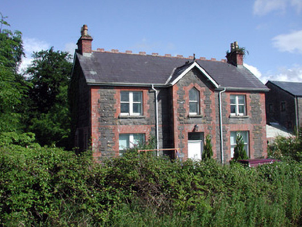 Later NIAH survey photograph of the stationmaster’s house built in 1909, after James left