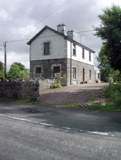 Later NIAH survey photograph of the surviving Dromahair railway worker’s house, dated around 1880